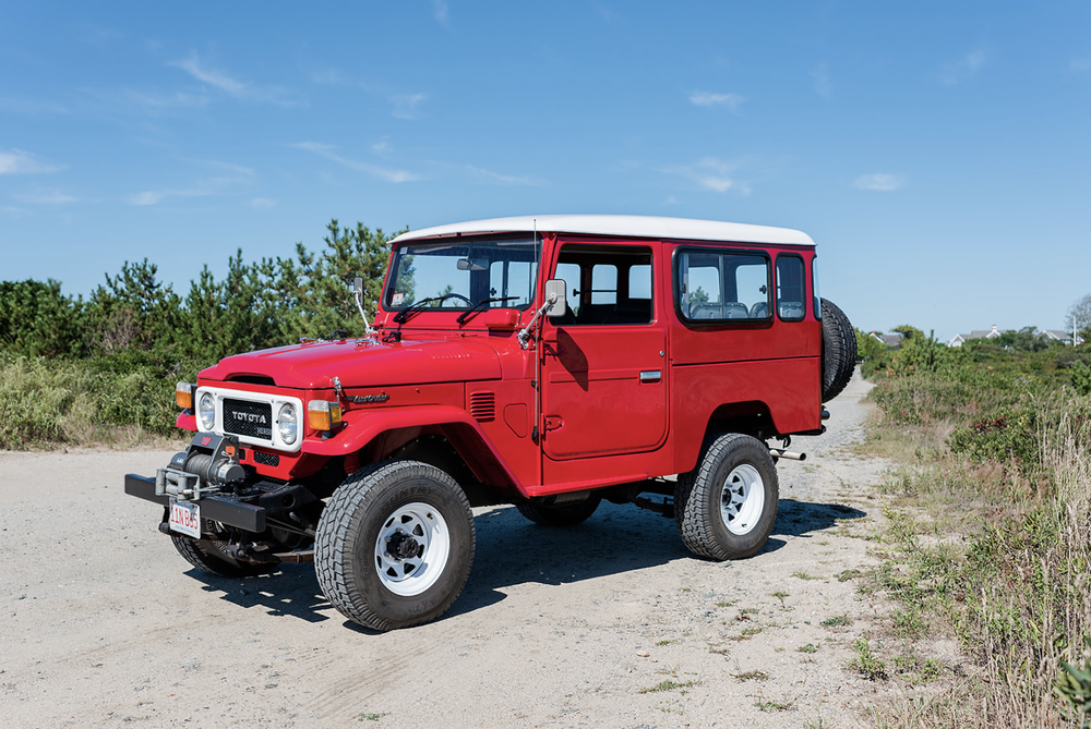 SOLD: 1981 Toyota Land Cruiser BJ44 RHD Fully Restored — ODD IRON